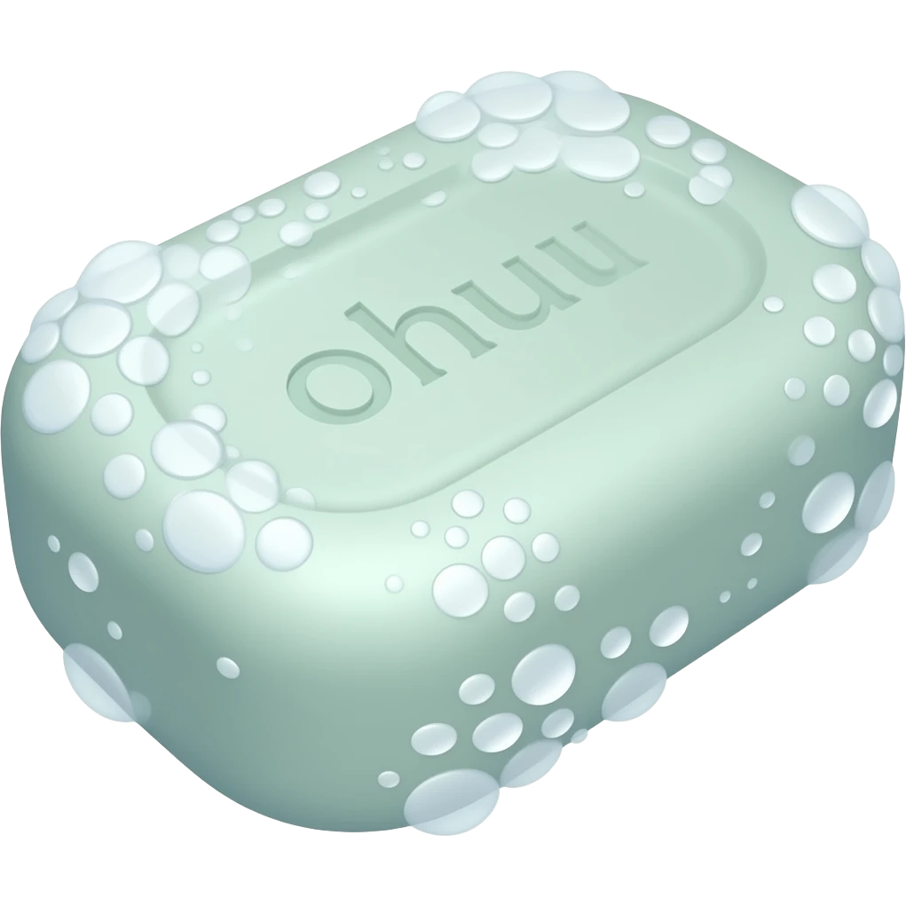 soap with bubbles emoji