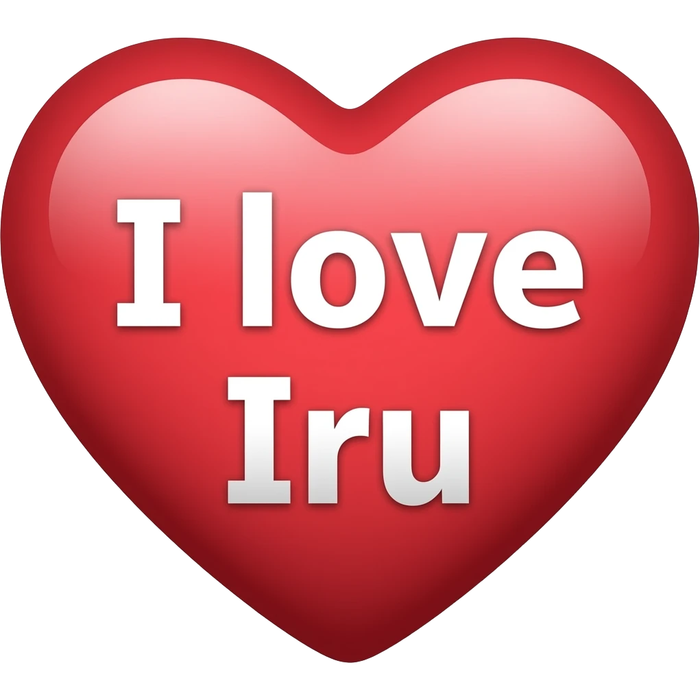 create emoji я люблю иру emoji