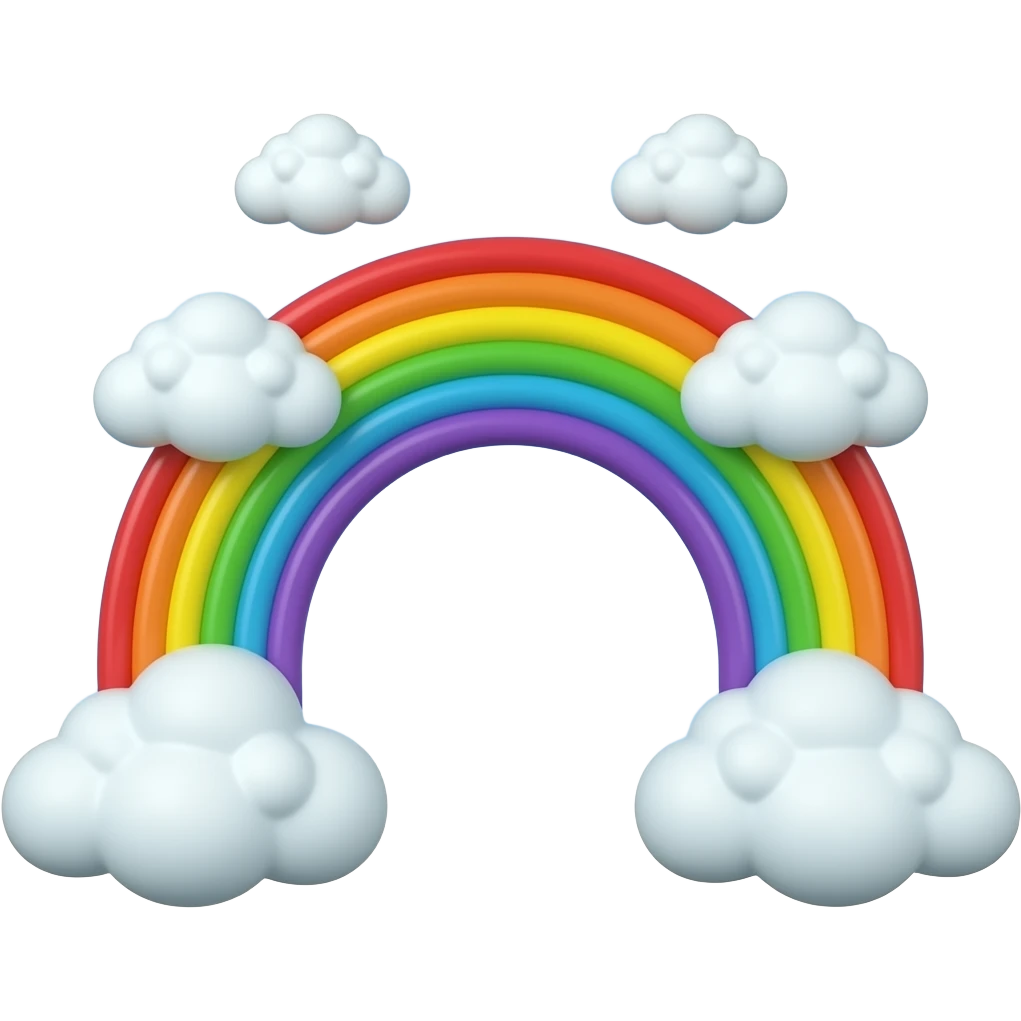 Rainbow emoji