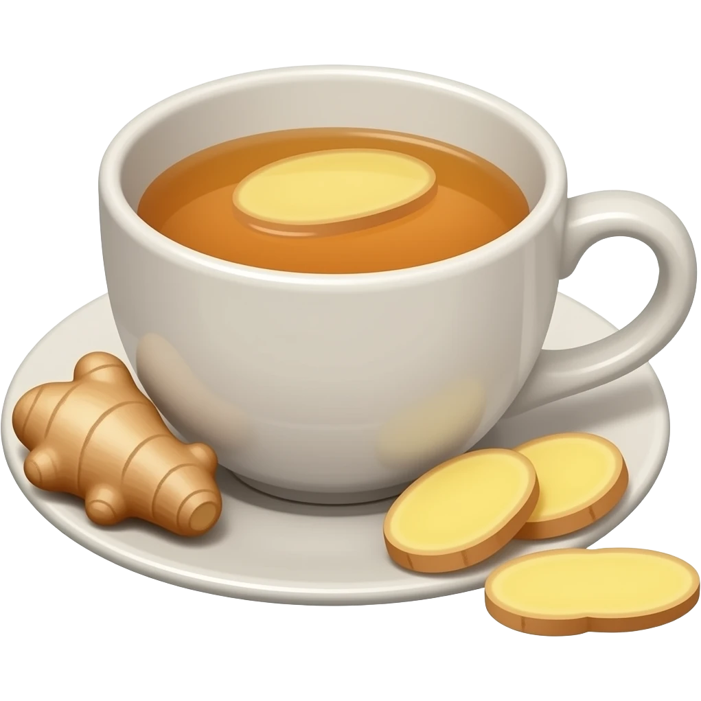 ginger tea emoji
