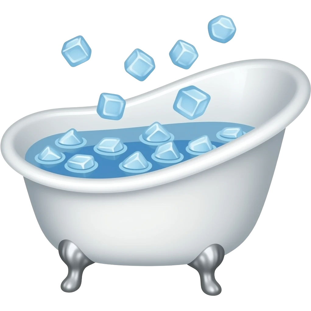 ice bath emoji
