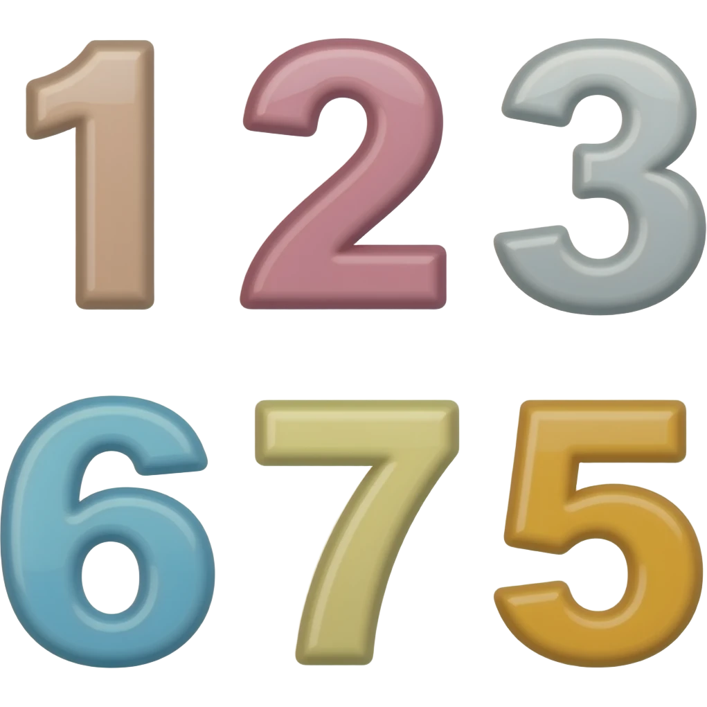 6 7 emoji