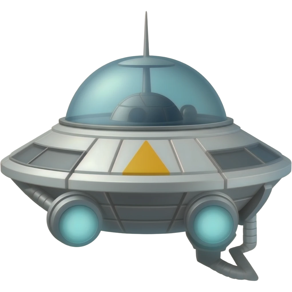 Interstellar spaceship emoji