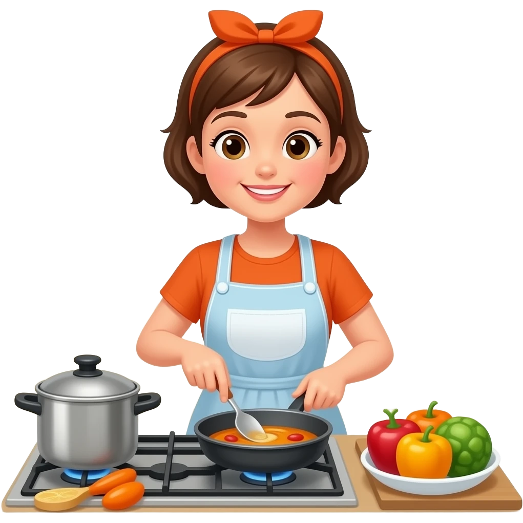 Housewife emoji