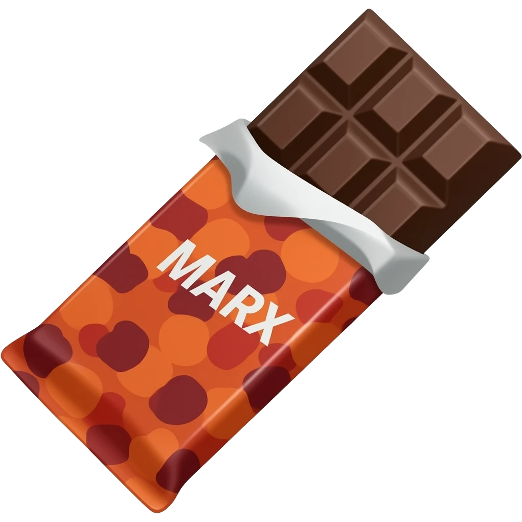 mars chocolat emoji