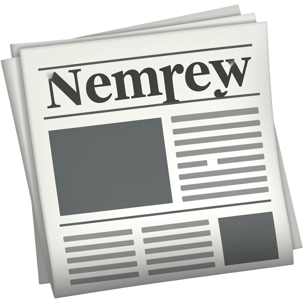 Newspaper emoji