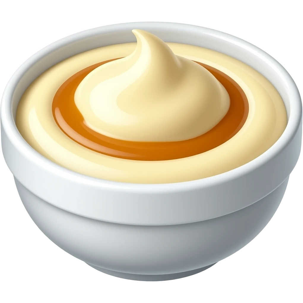 milk pudding emoji