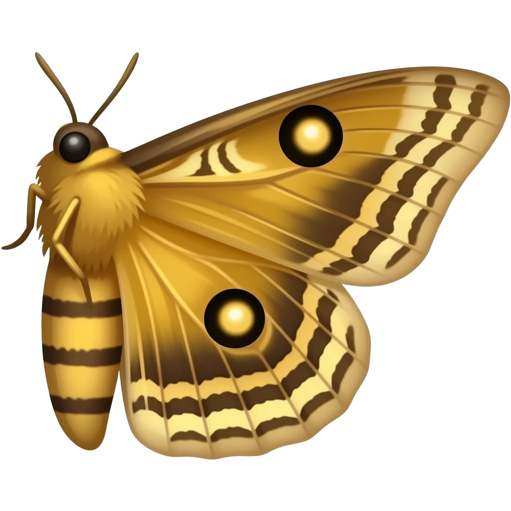 Sunset Moth emoji