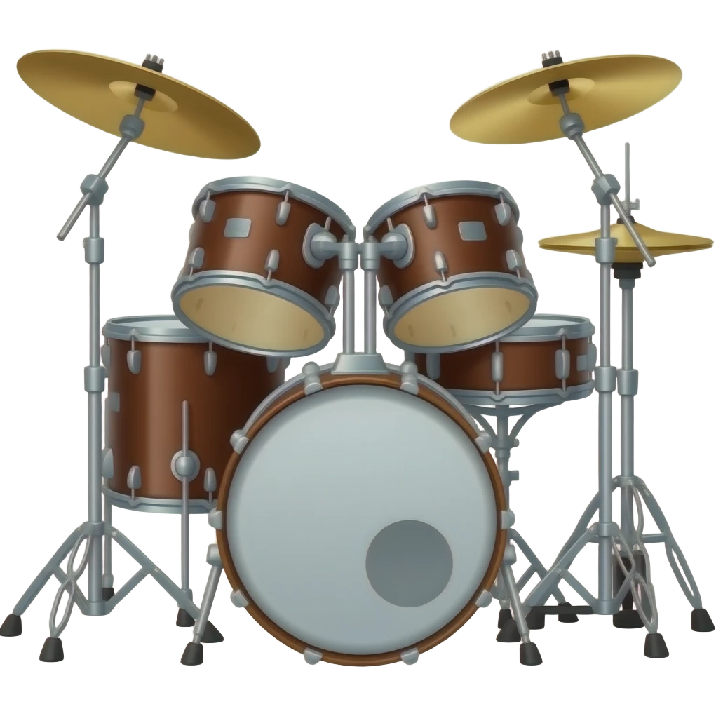 full drum kit emoji