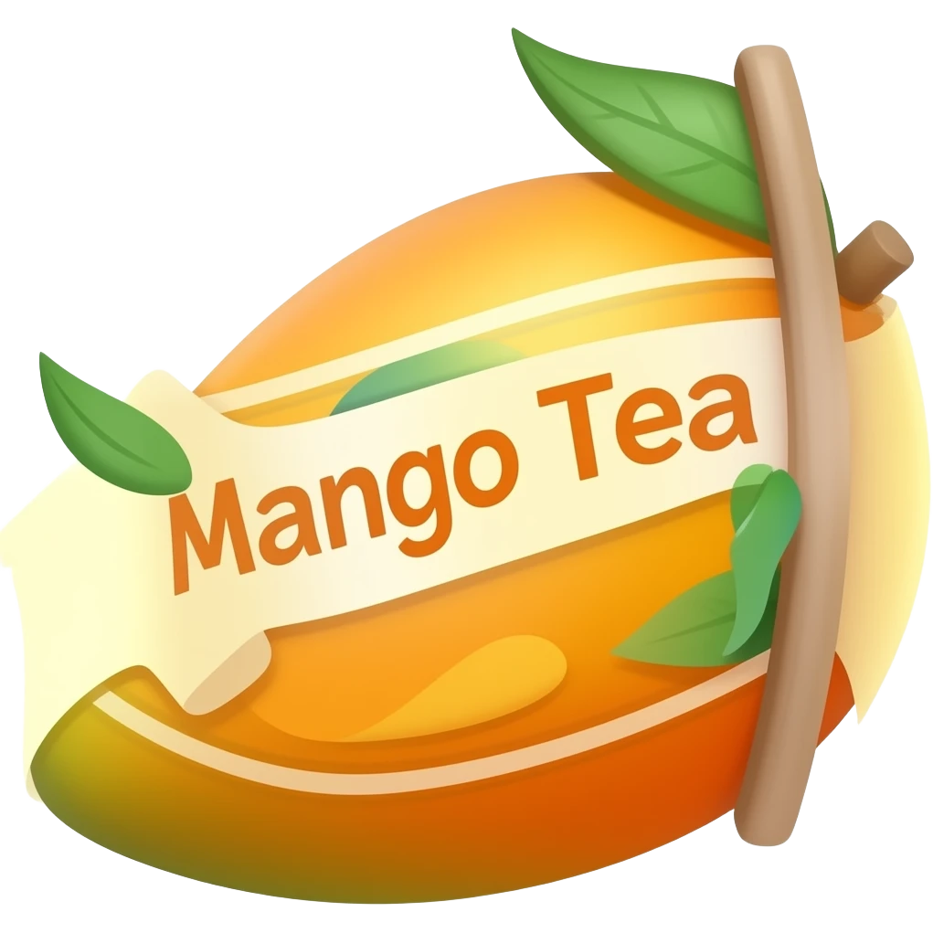 Mango bona tea emoji