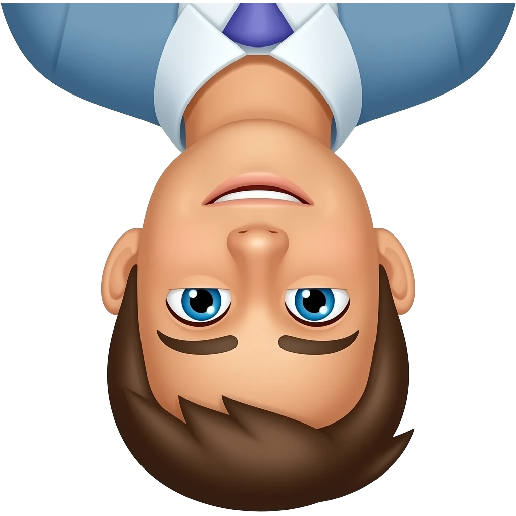 upside down emoji