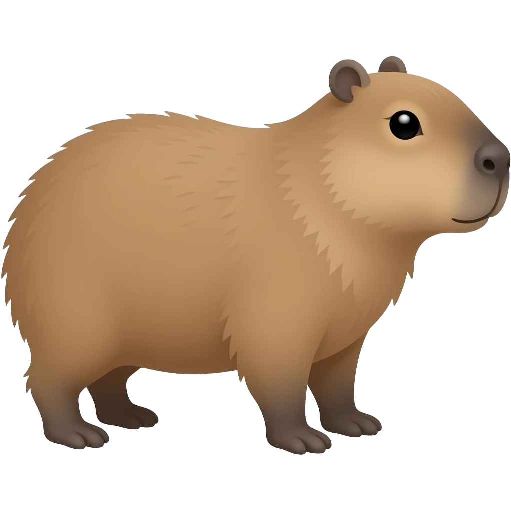 Capybara emoji