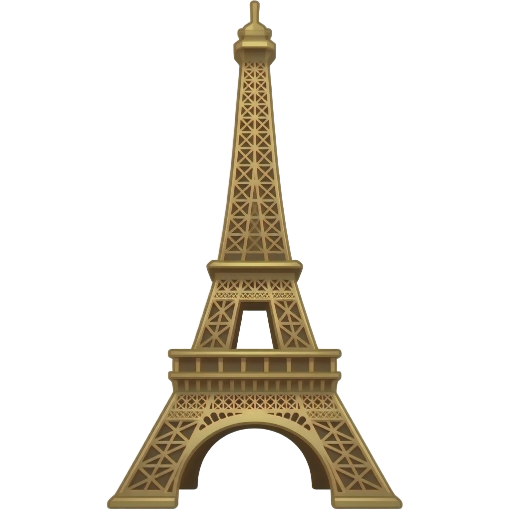 Eiffel Tower Souvenir emoji