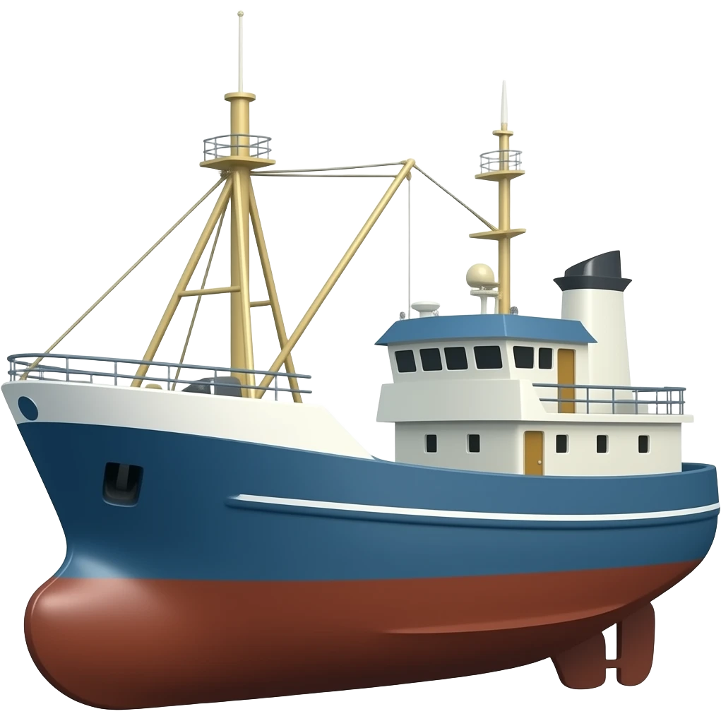 fishing trawler emoji