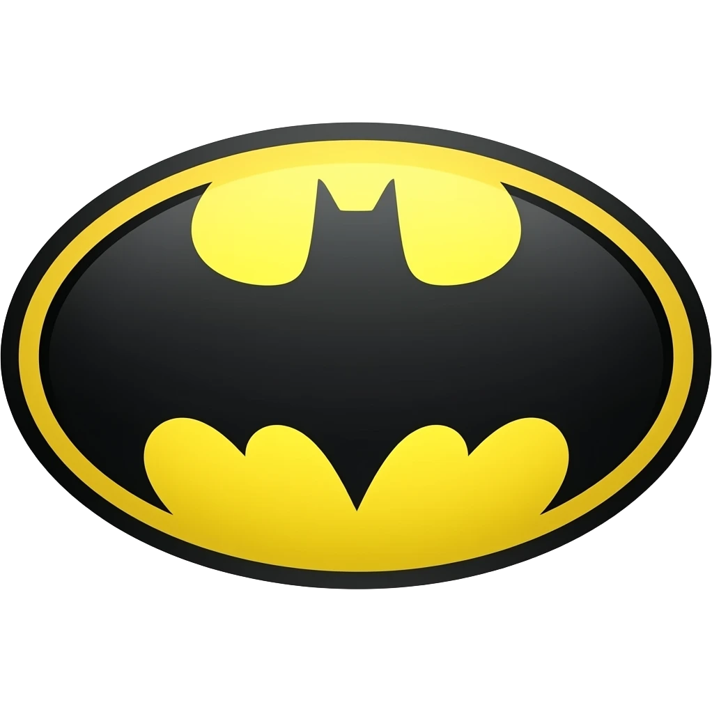 Logo batman emoji