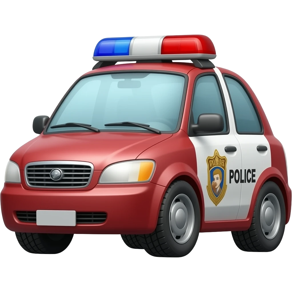 Police car emoji