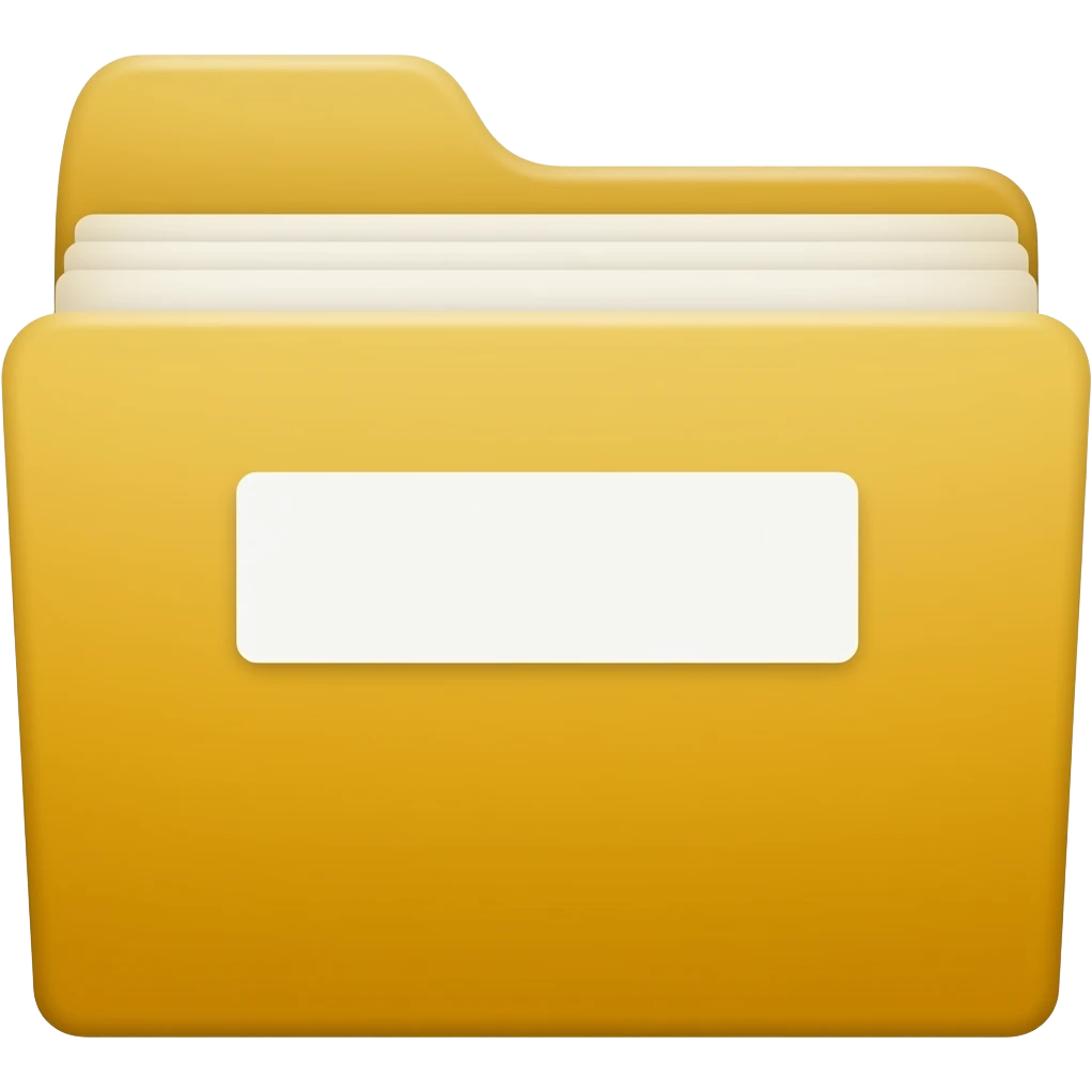 create me high quality folder image, now different one emoji