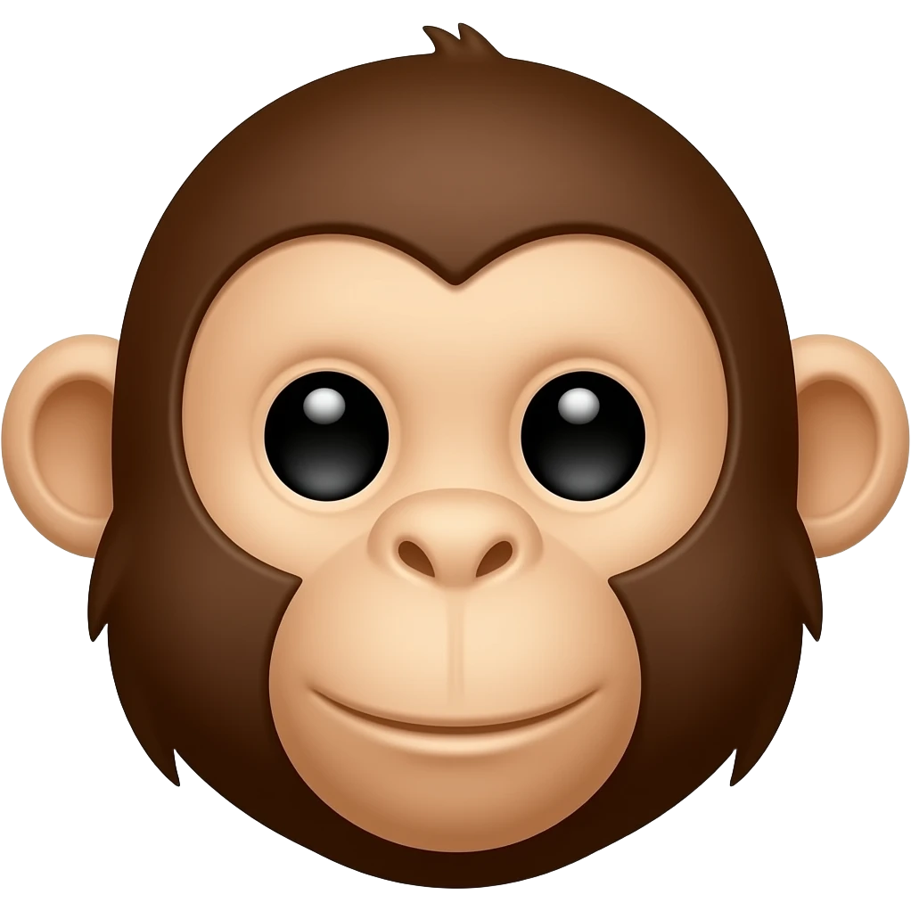 monkey face real emoji
