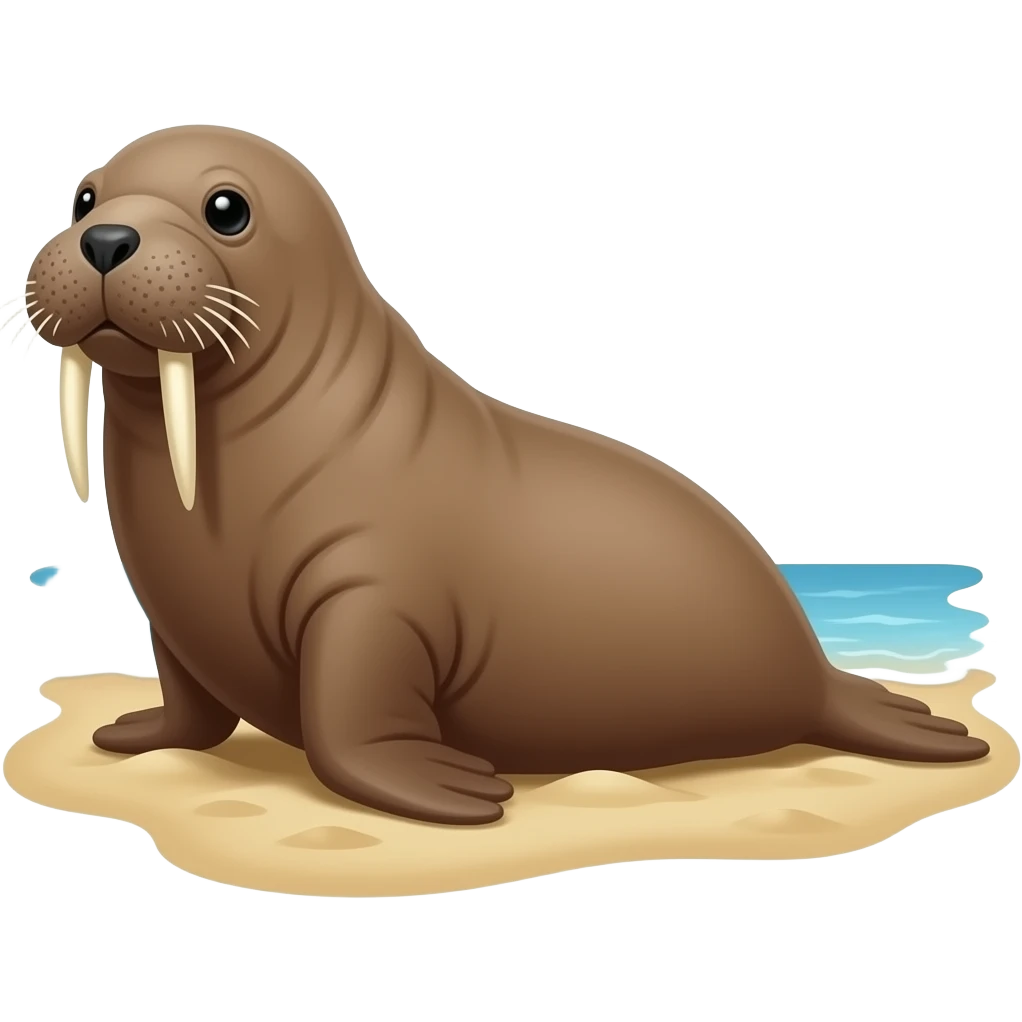 🏖️walrus emoji