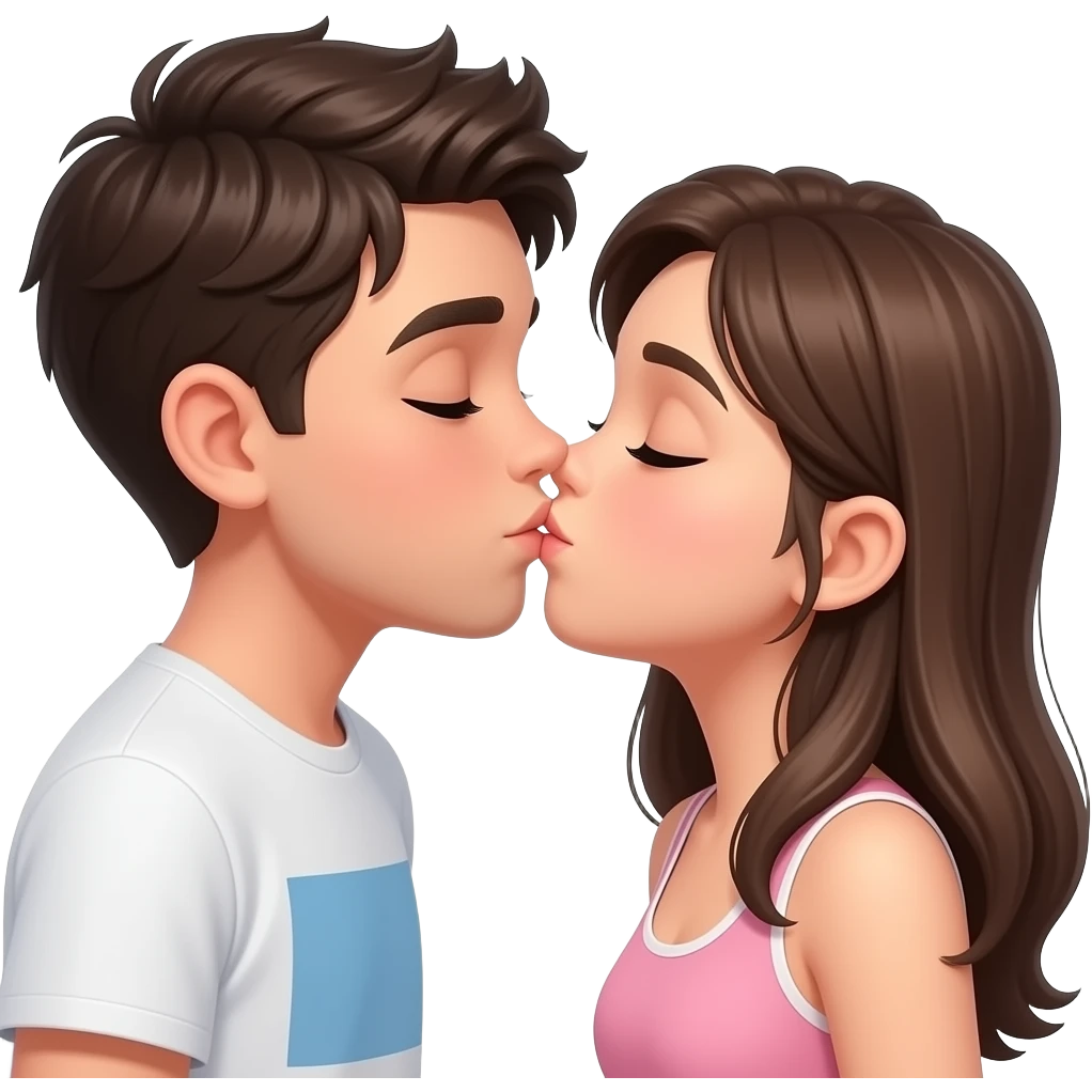 Boy and girl kissing pussy nude pic emoji