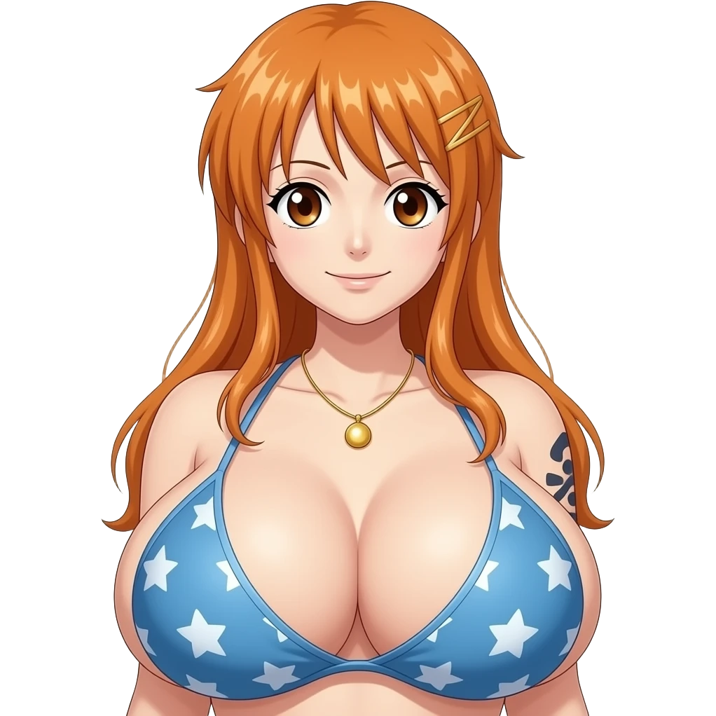 nami con pecho super grandes emoji