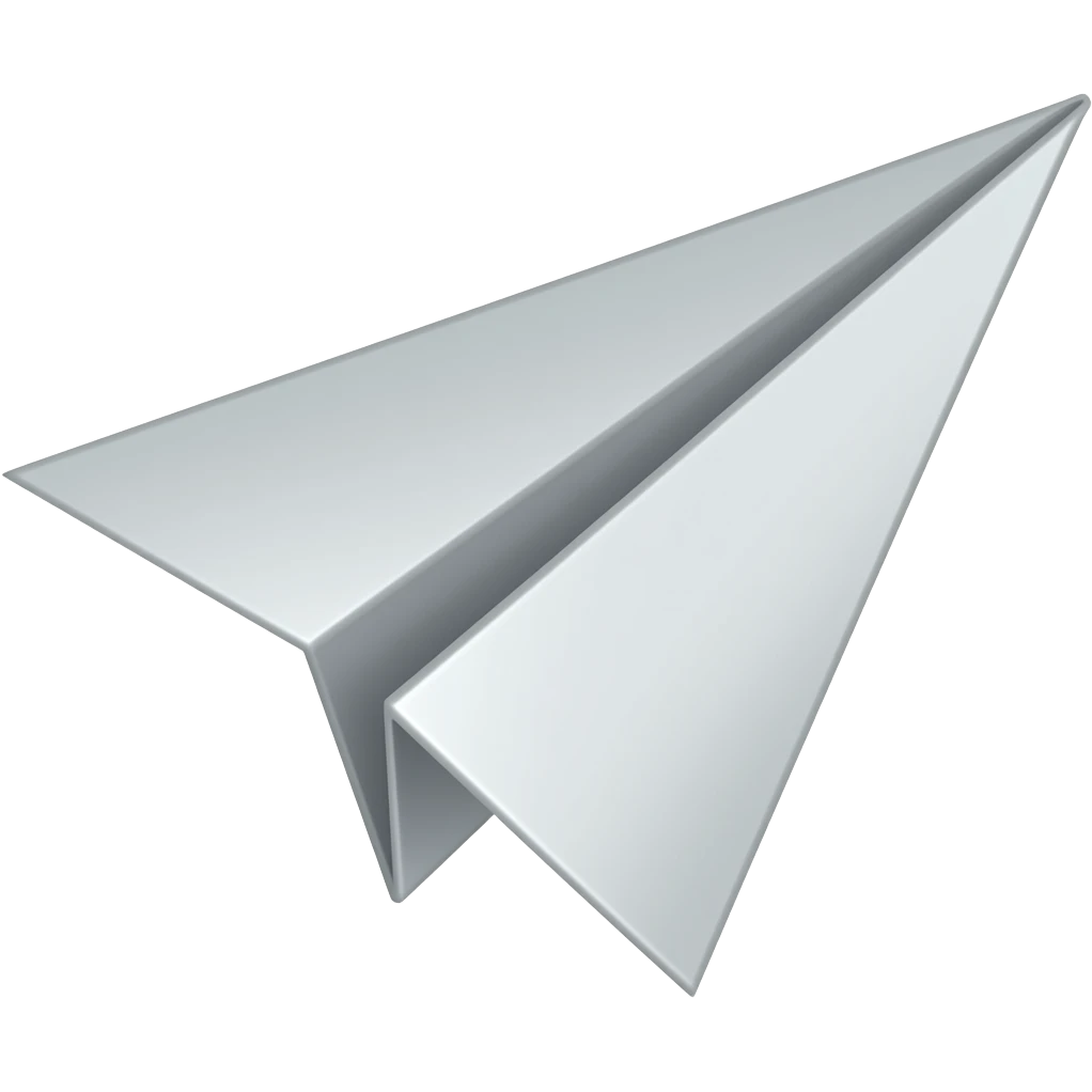 paper airplane emoji