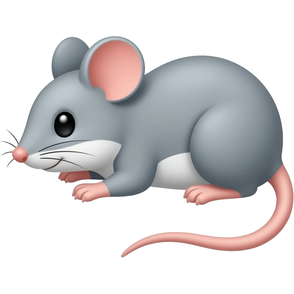 Grey Mouse emoji