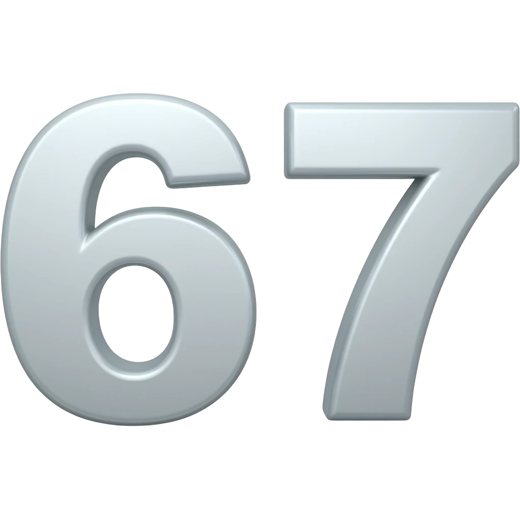 67 emoji
