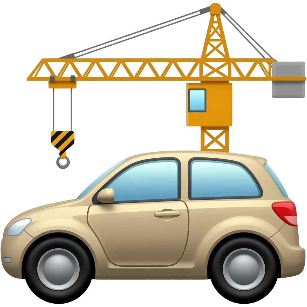 🚗+🏗️ emoji