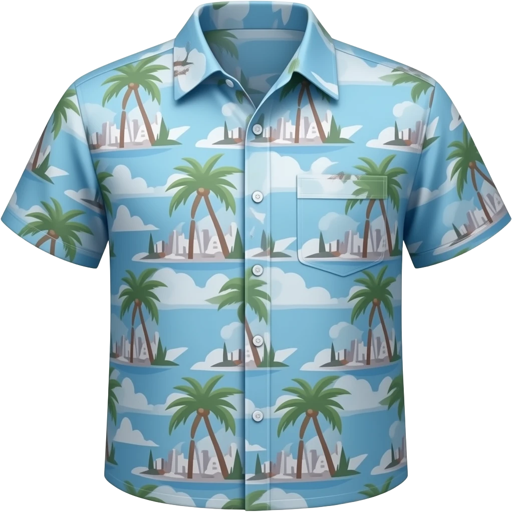 hawaii shirt emoji