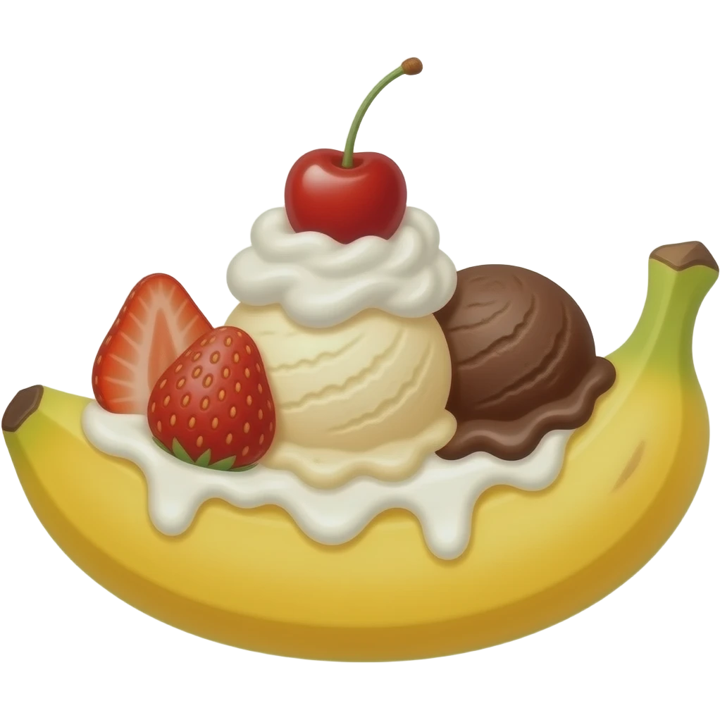 banana split emoji