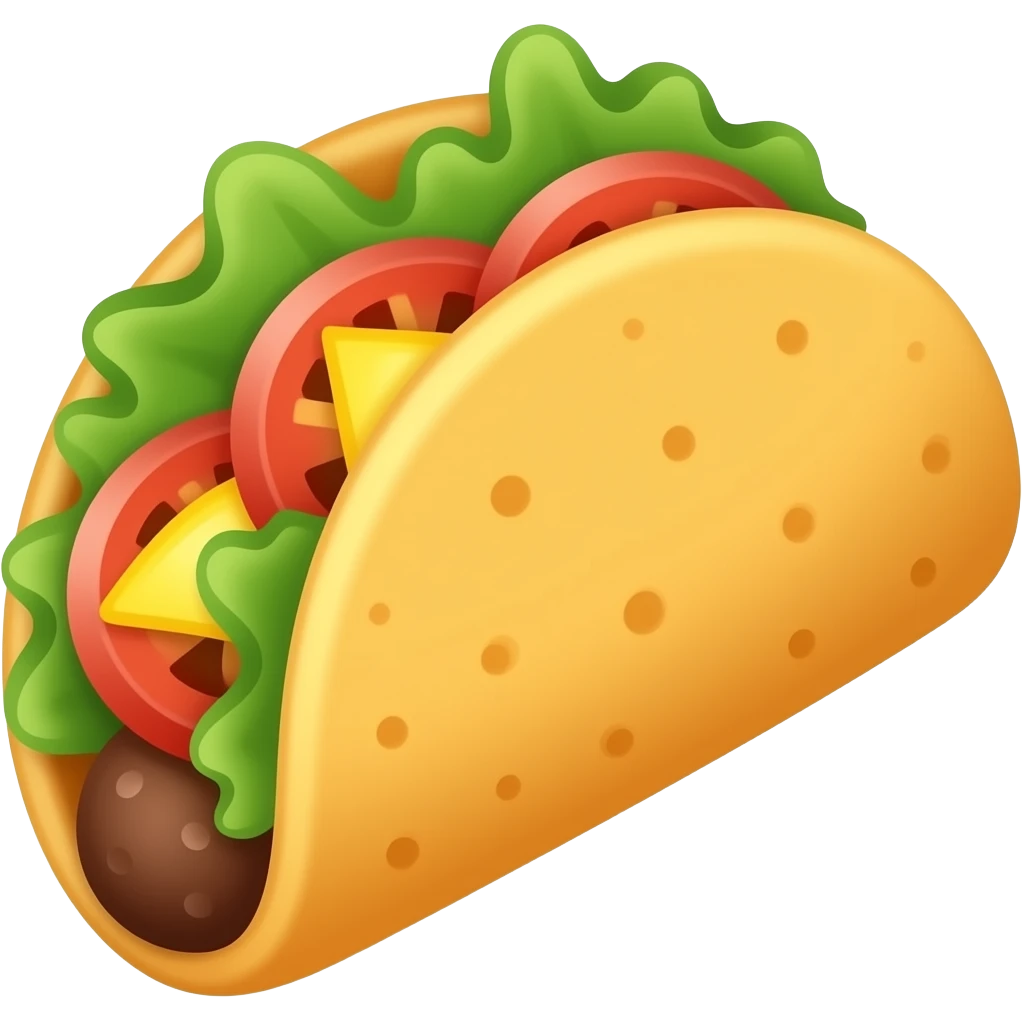 Make a taco emoji