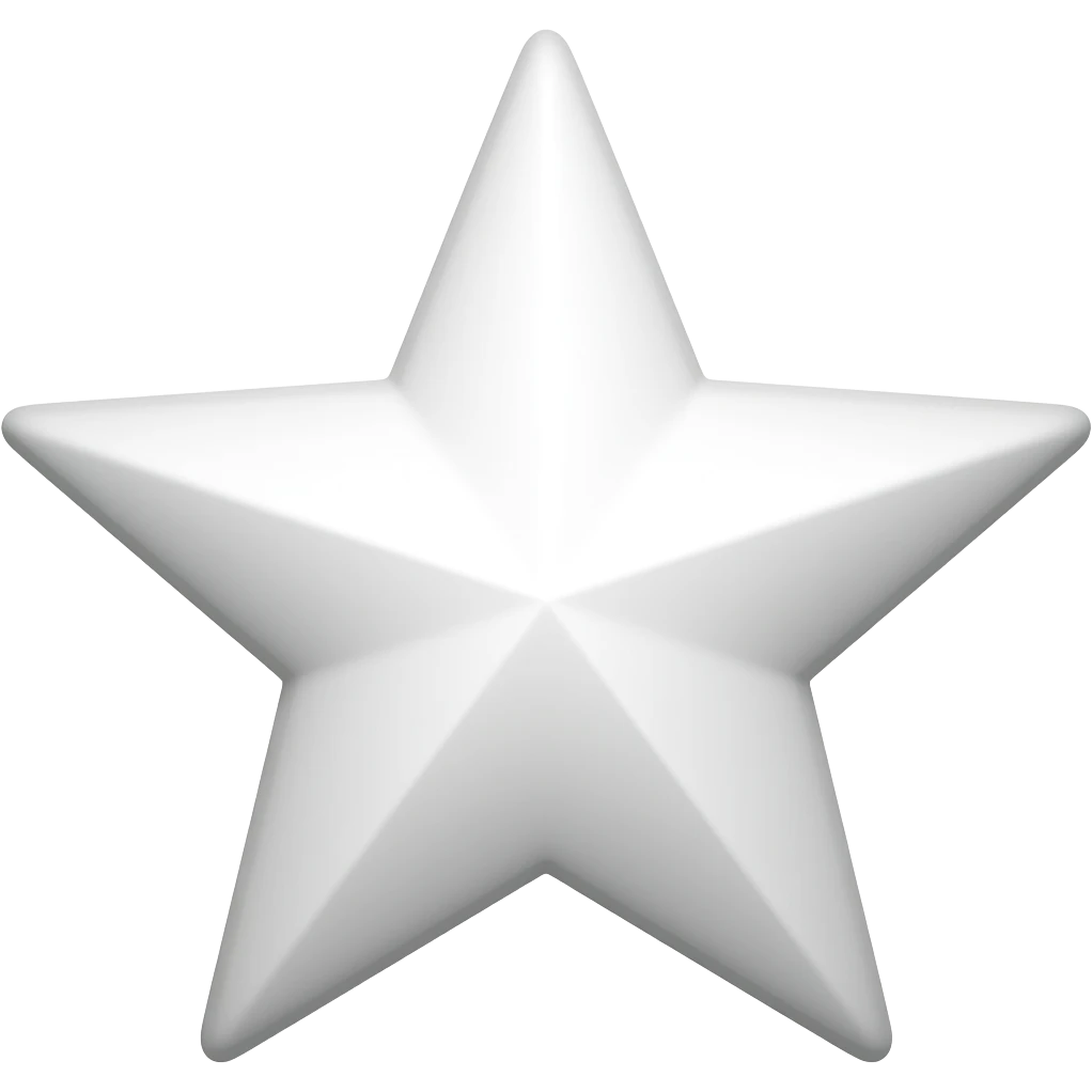 White Star emoji