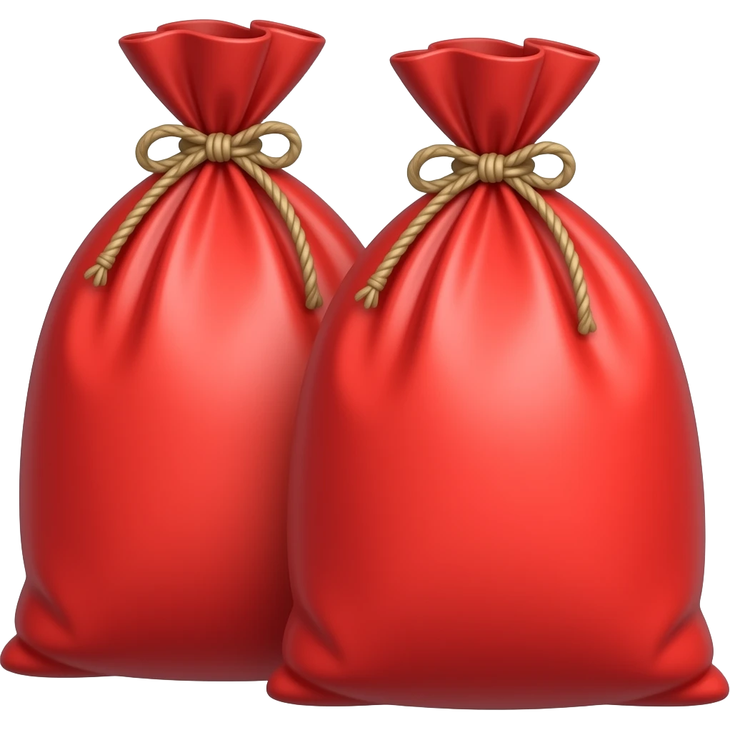 Red Bags emoji