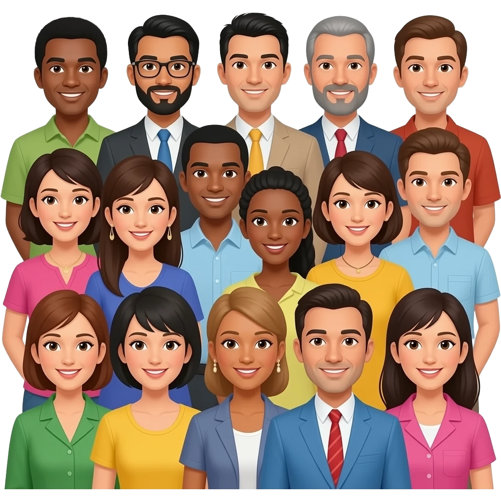 emoji for different ethnic groups emoji