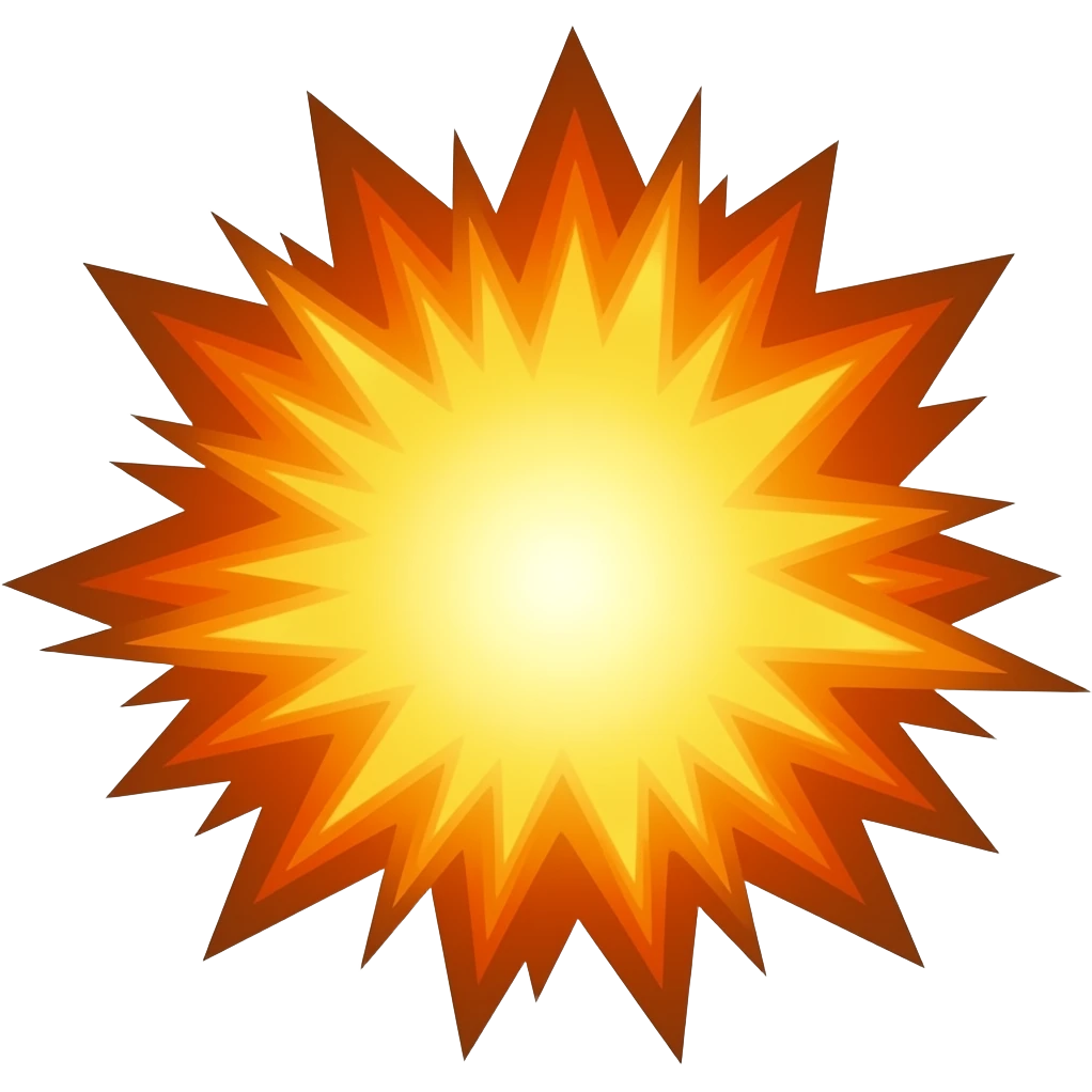 explosion emoji
