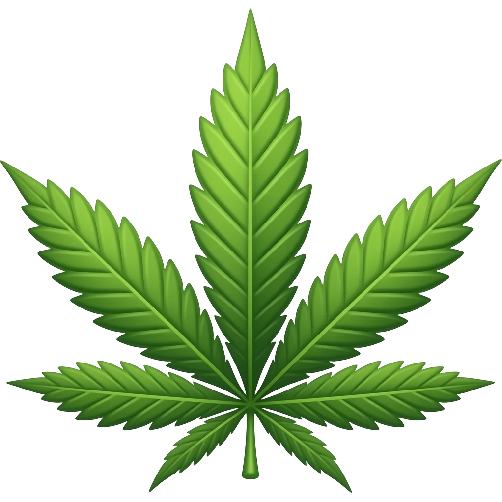 Hoja de marihuana emoji