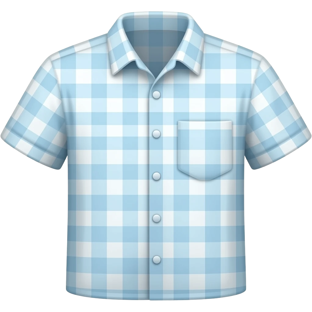 pixeled white shirts emoji