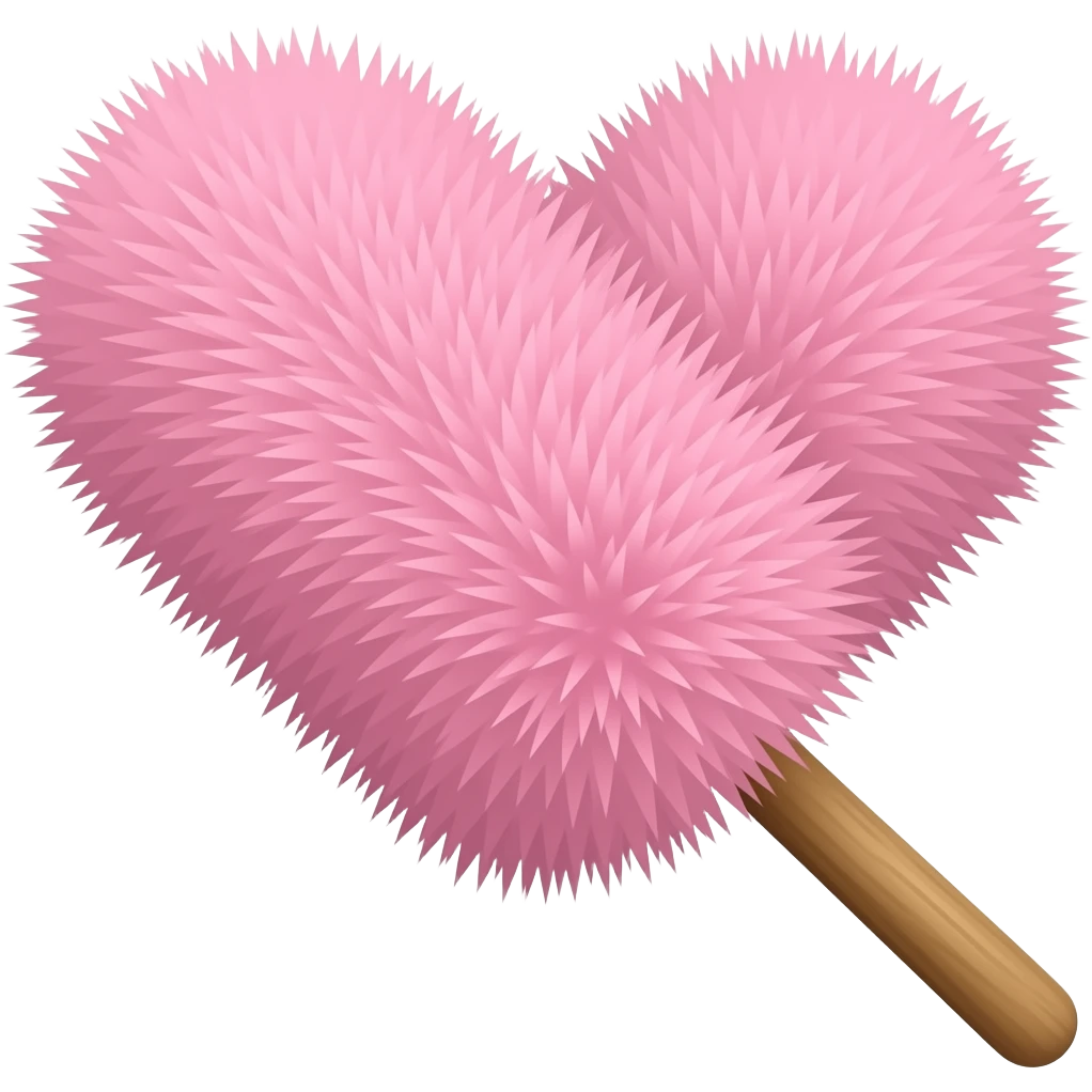 pink duster emoji