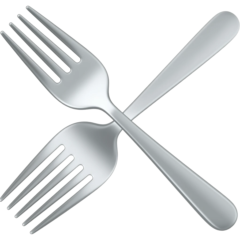 Fork emoji