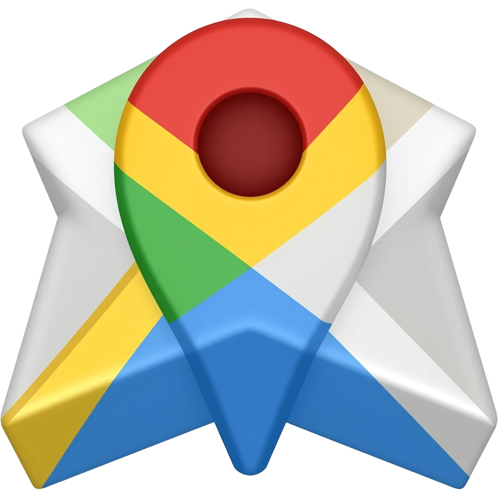 Google maps emoji