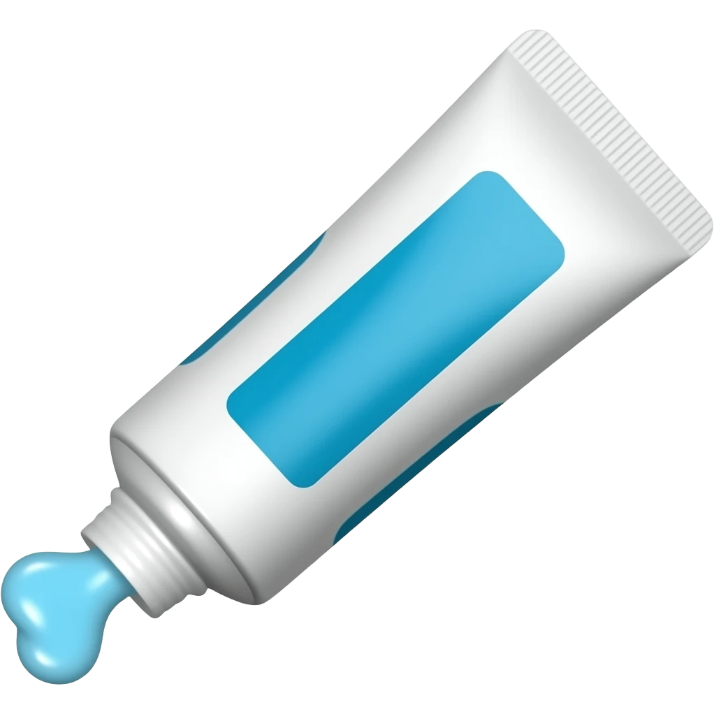 Tooth paste emoji