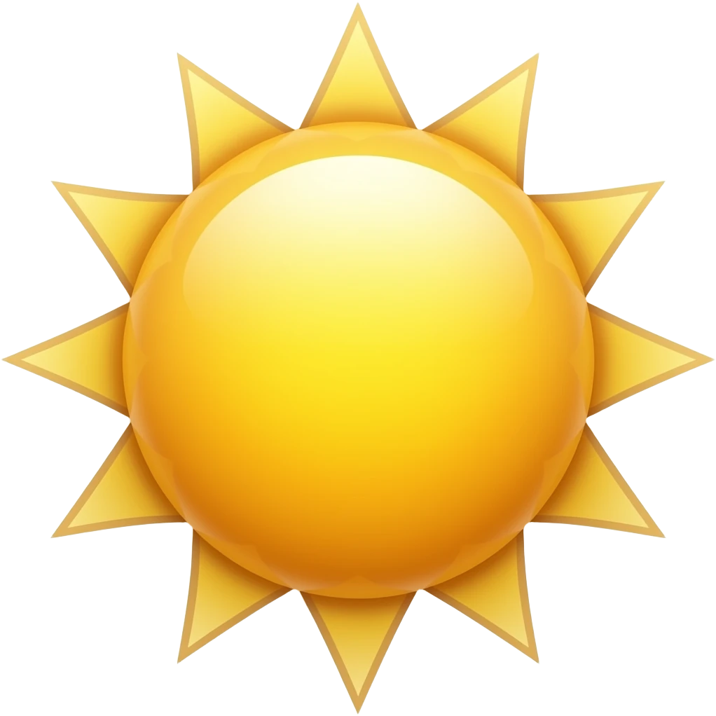sun emoji