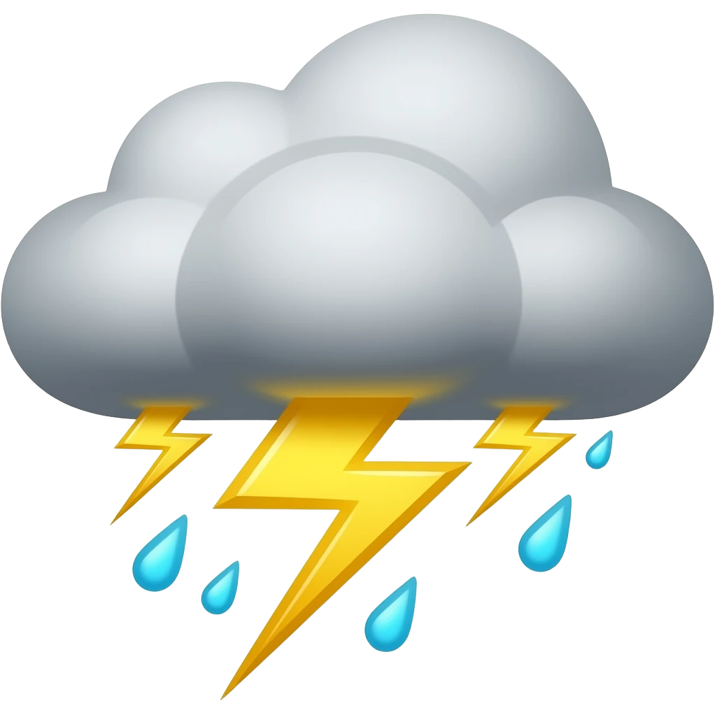 Fight cloud emoji