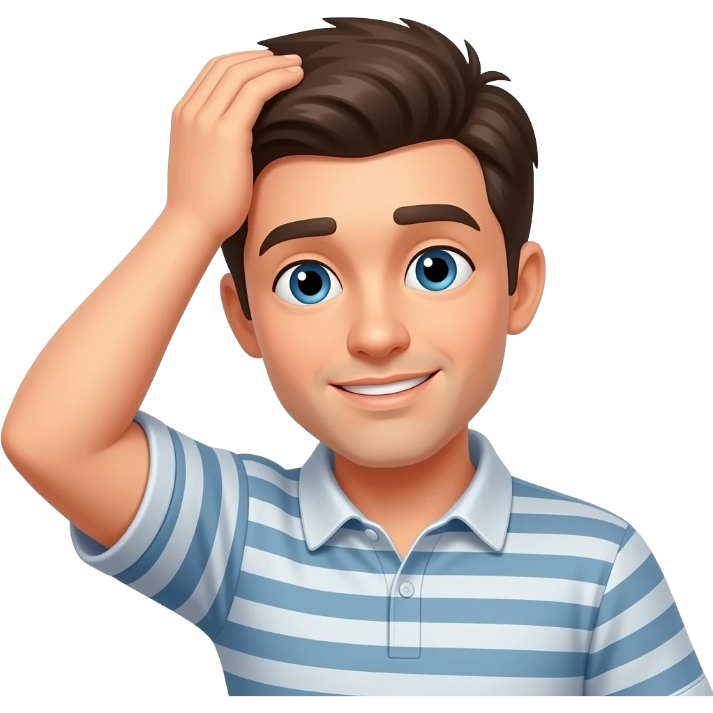 Create IOS head shaking emoji emoji