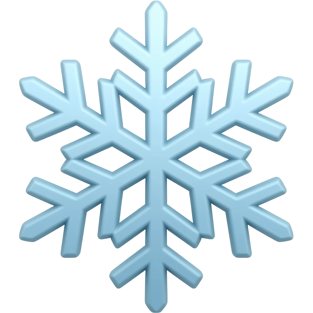 snowflake emoji