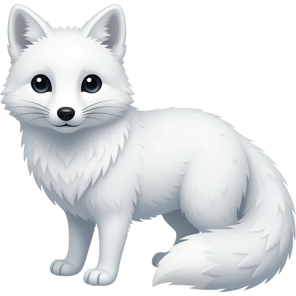 arctic fox emoji