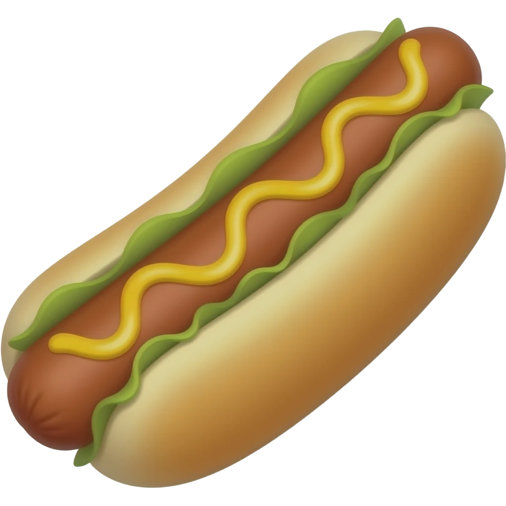 Hotdog emoji