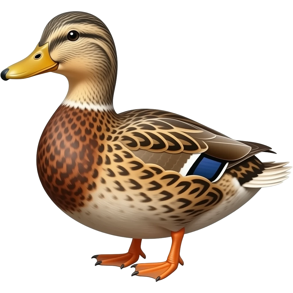 female duck emoji