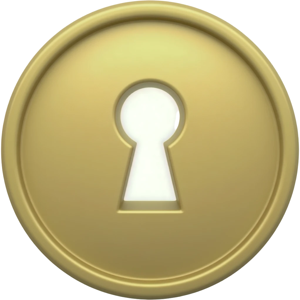 ổ khóa emoji